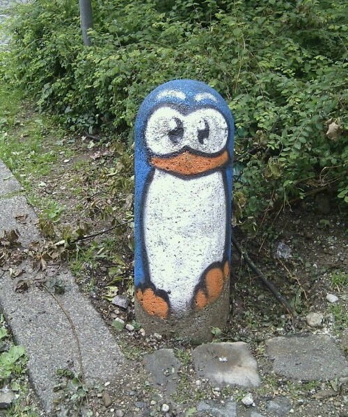 Penguin at Müllersches Volksbad